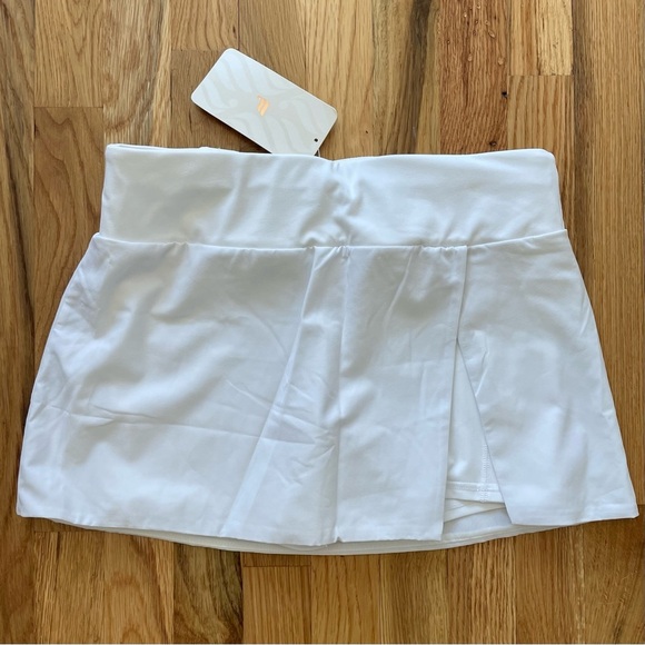 NWT Fabletics Skye Skort Tennis Skirt White Size S - Picture 5 of 8